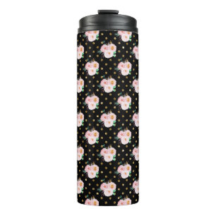 Chalkboard Floral Thermosbecher