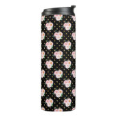 Chalkboard Floral Thermosbecher (Nach links gedreht)