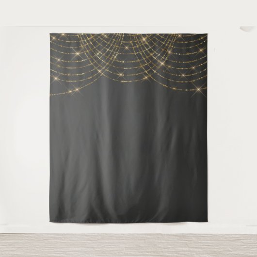 Chalkboard Foto Background Tapestation Wandteppich (Vorderseite)