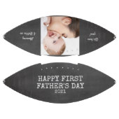 Chalkboard-Foto des personalisierten Ersten Vatert Football (Paneele)