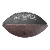 Chalkboard-Foto des personalisierten Ersten Vatert Football (Gedreht 270)