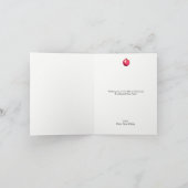 Chalkboard Foto Weihnachten Schwangerschaft Ankünd (Innenseite)