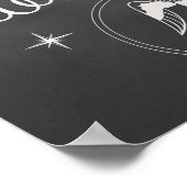 Chalkboard - Freude an der Welt Poster (Ecke)