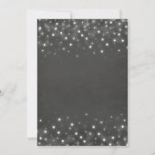 Chalkboard Funny Teacher Blumenversorgung Einladung (Rückseite)