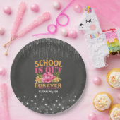 Chalkboard Funny Teacher Blumenversorgung Pappteller (Party)