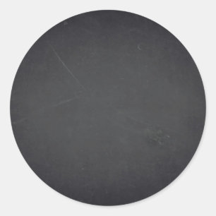 Chalkboard für leere Imitate - Jeden Text anpassen Runder Aufkleber