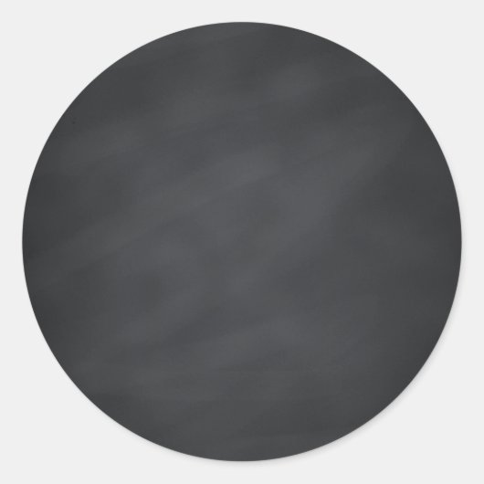 Chalkboard für leere Imitate - Jeden Text anpassen Runder Aufkleber (Vorderseite)