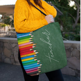 Chalkboard für niedliche Lehrer Personalisiert Tasche