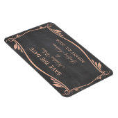 Chalkboard geblüht Speichern des Datumsfensters, P Magnet (Rechte Seite)