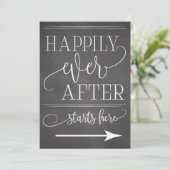 Chalkboard glücklicherweise immer nach dem Start h (Stehend Vorderseite)