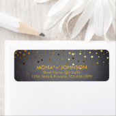 Chalkboard Gold Glitzer Sparkle Confetti Dots (Insitu)