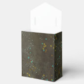 Chalkboard Gold Silver Stars Constellation Sky Geschenkschachtel (Geöffnet)