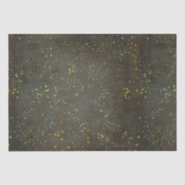 Chalkboard Gold Silver Stars Constellation Sky Seidenpapier
