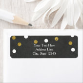 Chalkboard Gold & White Confetti Celebration Party (Insitu)