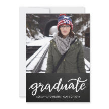 Chalkboard Graduate Handwriting | Foto