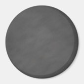 Chalkboard Grau Hintergrund Graue Chalk Board Schw Magnet (Vorne)