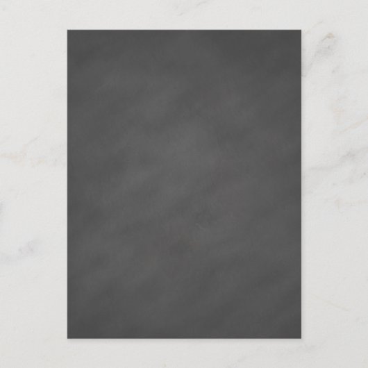 Chalkboard Grau Hintergrund Graue Chalk Board Schw Postkarte (Vorderseite)