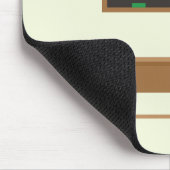 Chalkboard "Great Teacher Inspiration" Mousepad (Ecke)