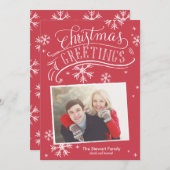 Chalkboard Greetings Collection Einladung (Vorne/Hinten)