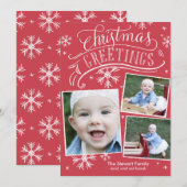 Chalkboard Greetings Collection Einladung (Vorne/Hinten)