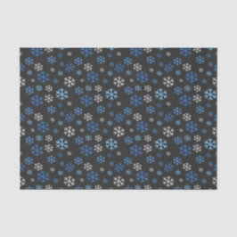 Chalkboard Hanukkah Snowflakes Seidenpapier