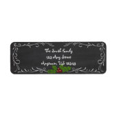 Chalkboard Happy Holidays (Vorne)