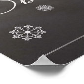 Chalkboard-Have You yourself a Merry & Bright Chri Poster (Ecke)