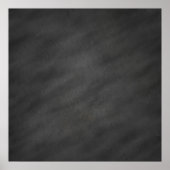 Chalkboard Hintergrund Grau Schwarze Halskappe Poster (Vorne)