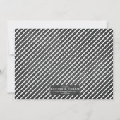 Chalkboard Hochzeit Probe Dinner Einladung (Rückseite)