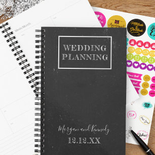 Chalkboard Hochzeitsplaner Planer