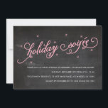 Chalkboard Holiday Soirée Weihnachtsfest Party Ein Einladung<br><div class="desc">Sehen Sie sich alle Erholungen der passenden Stücke in dieser Kollektion an. Schreiben Sie mir unter mailme@mistyqe.com für Angebote zu anderen passenden Stücken oder Anpassungsanfragen.</div>