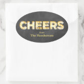 Chalkboard Holiday Sticker (Tasche)