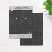 Chalkboard Holzborder Starfish Ohrring Display (Schreibtisch)