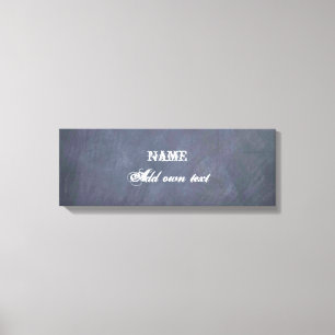 Chalkboard individuell angepasst leinwanddruck