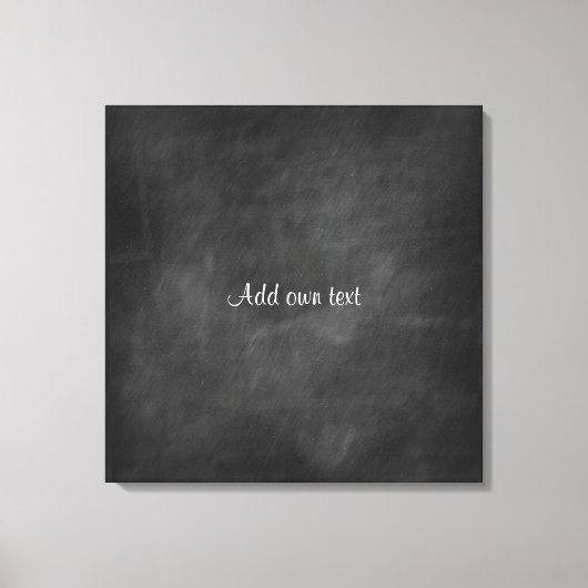 Chalkboard individuell angepasst leinwanddruck (Vorderseite)