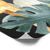 Chalkboard Jungle Animals Baby Dusche Willkommen Poster (Ecke)