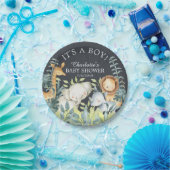 Chalkboard Jungle Animals Baby Shower 7" Plättchen Pappteller (Party)