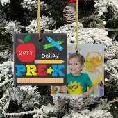 Chalkboard "Keepake Chalkboard vor der Schule" - f Keramikornament