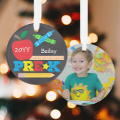 Chalkboard "Keepake Chalkboard vor der Schule" - f Ornament