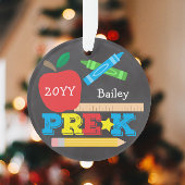 Chalkboard "Keepake Chalkboard vor der Schule" - f Ornament