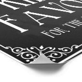 Chalkboard Kids Sweep Gusto Print Poster (Ecke)