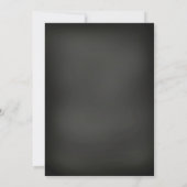 Chalkboard Kitchen Bridal Dusche Einladung (Rückseite)