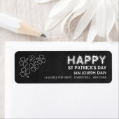 Chalkboard-Kleeblatt, St Patrick's Day (Insitu)