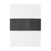 Chalkboard-Kleeblatt, St Patrick's Day Einladungsbanderole (Rückseitenbeispiel)