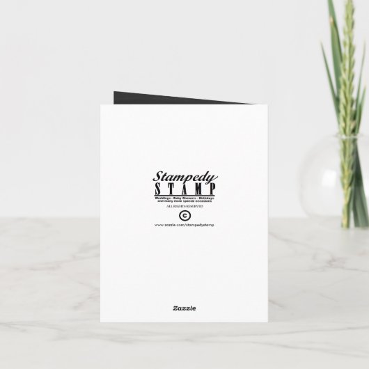 Chalkboard-Kleeblatt, St Patrick's Day Karte (Rückseite)