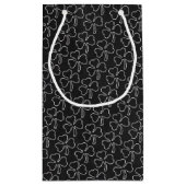 Chalkboard-Kleeblatt, St Patrick's Day Kleine Geschenktüte (Rückseite)