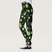 Chalkboard Kleeblatt St. Patrick's Day Leggings (Links)