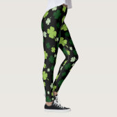 Chalkboard Kleeblatt St. Patrick's Day Leggings (Rechts)