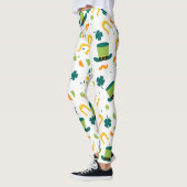 Chalkboard Kleeblatt St. Patrick's Day Leggings (Links)