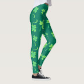 Chalkboard Kleeblatt St. Patrick's Day Leggings (Rechts)